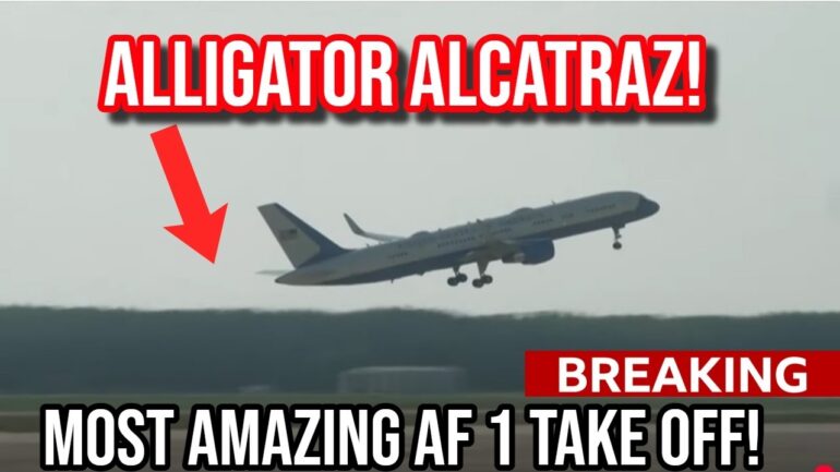 BREAKING: President Trump Heads to Florida to Tour Alligator Alcatraz!