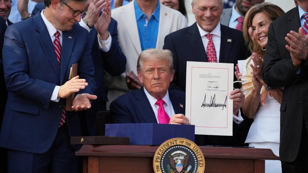 BREAKING: President Trump Signs Big Beautiful Bill into Law at 4th of July MEGA Event!