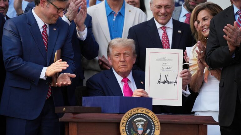 BREAKING: President Trump Signs Big Beautiful Bill into Law at 4th of July MEGA Event!