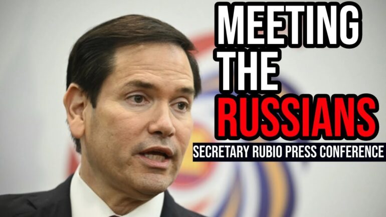 BREAKING: Secretary Rubio's URGENT Press Conference After Meeting the Russians!
