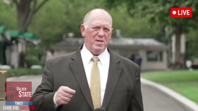 Border Czar Tom Homan Clashes with the Media Over Alcatraz and Deportations!