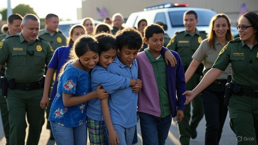 Politics: breaking: trump administration allegedly rescues over 13,000 trafficked minors