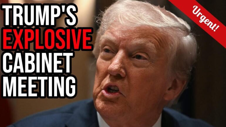 FULL: Trump's EXPLOSIVE Cabinet Meeting and Press Conference