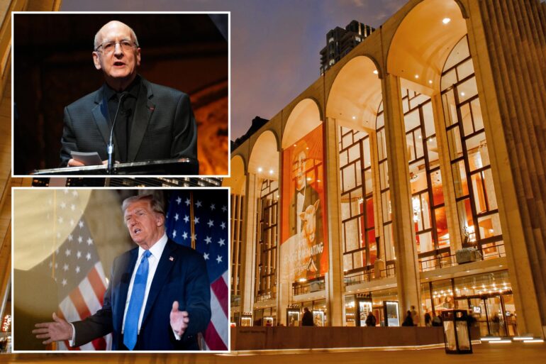 Politics: metropolitan opera's peter gelb blames president trump for sales slump