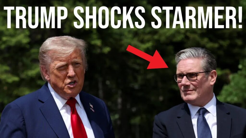 President Trump SHOCKS UK Prime Minister Starmer at EXPLOSIVE Meeting!