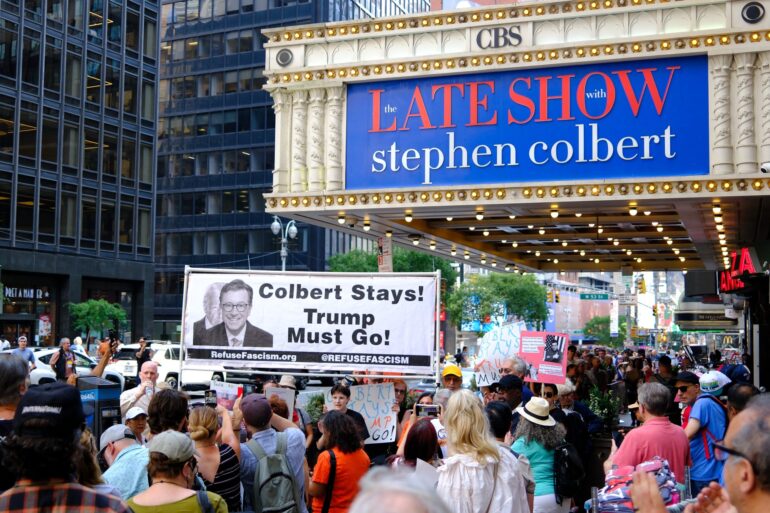 Politics: stephen colbert's lefty lunacy: letters