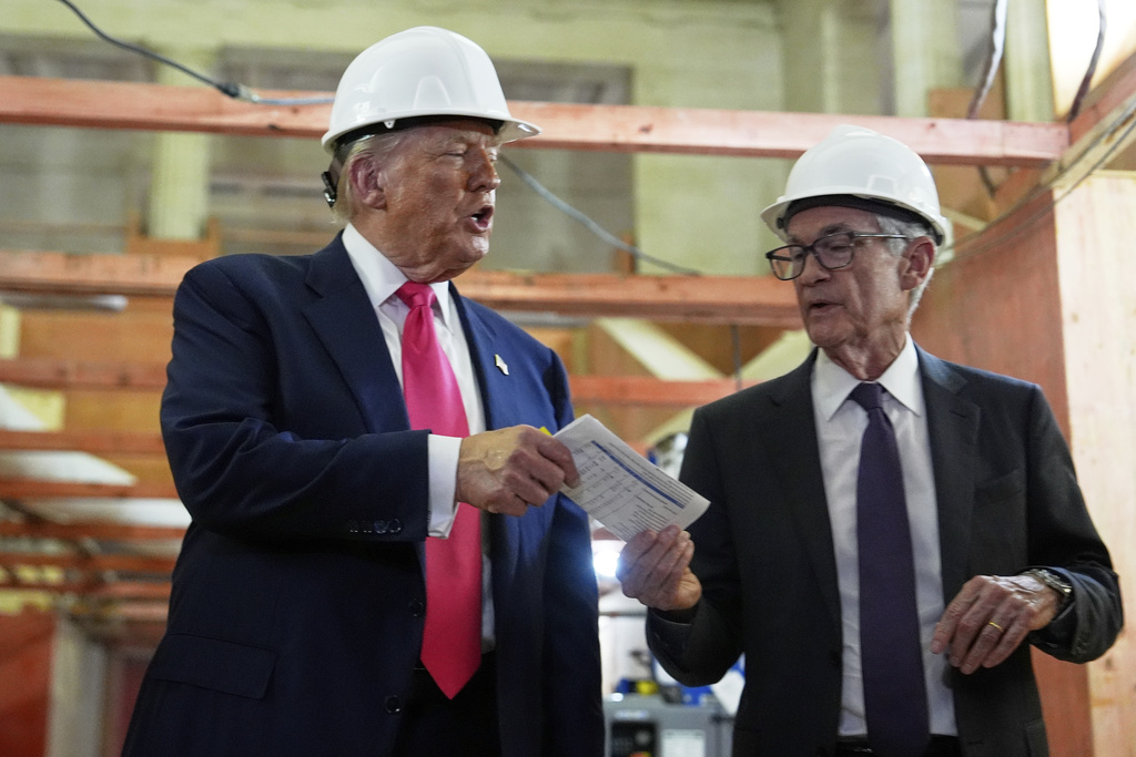 Politics: trump confronts powell over $3.1b fed renovation bill –