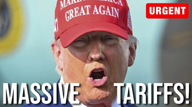Trump gives EXPLOSIVE Press Conference on His Way to Texas!