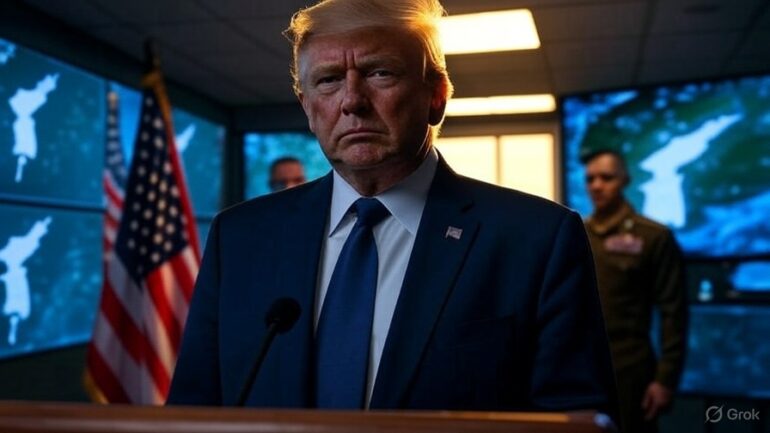 Politics: urgent: north korea issues threats amid us military exercises