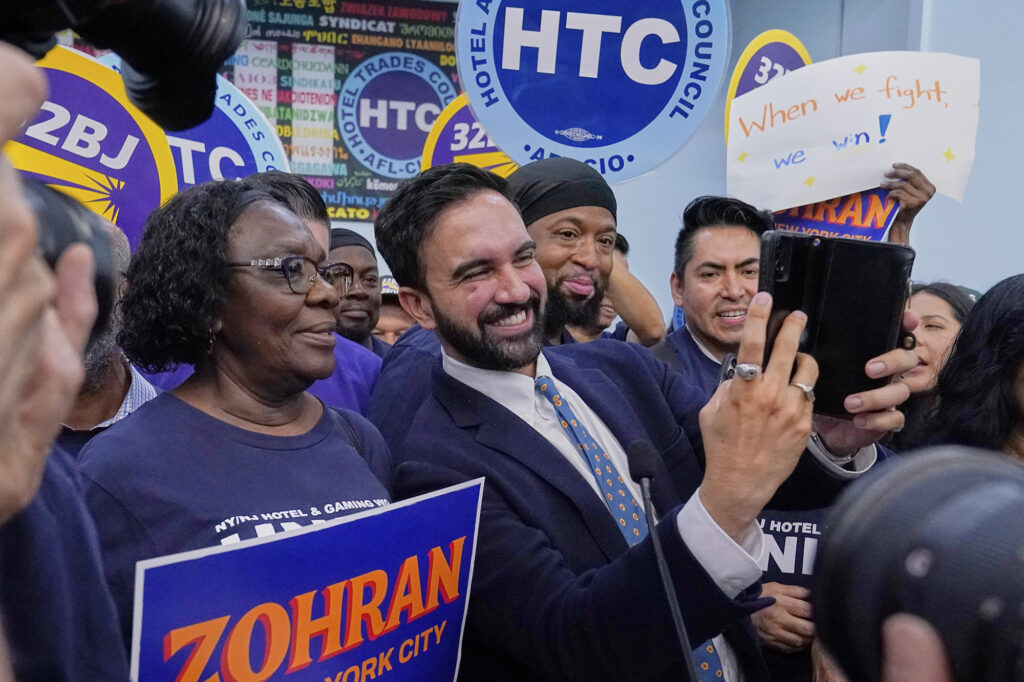 Politics: will nyc fall for the selfie entitled zohran mamdani?
