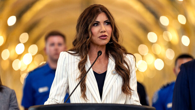Satire news: all the changes kristi noem is making to