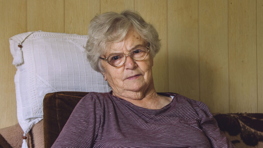 Satire news: elderly woman keeps mind active justifying trump’s actions