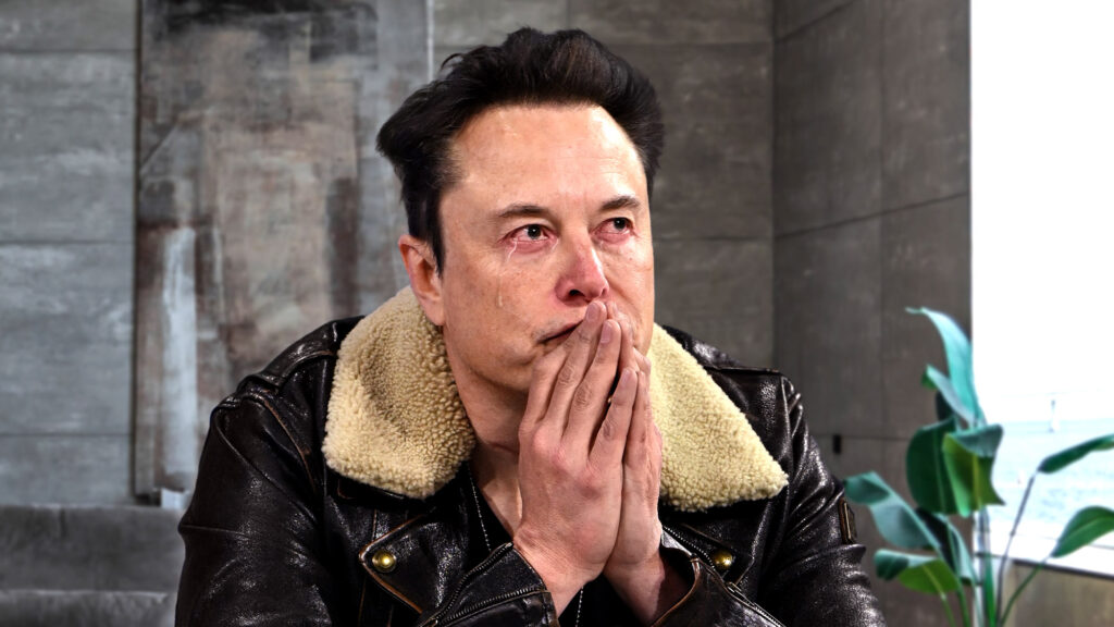 Satire news: elon musk weeps, for there are no more