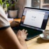 Google Chrome on a Laptop