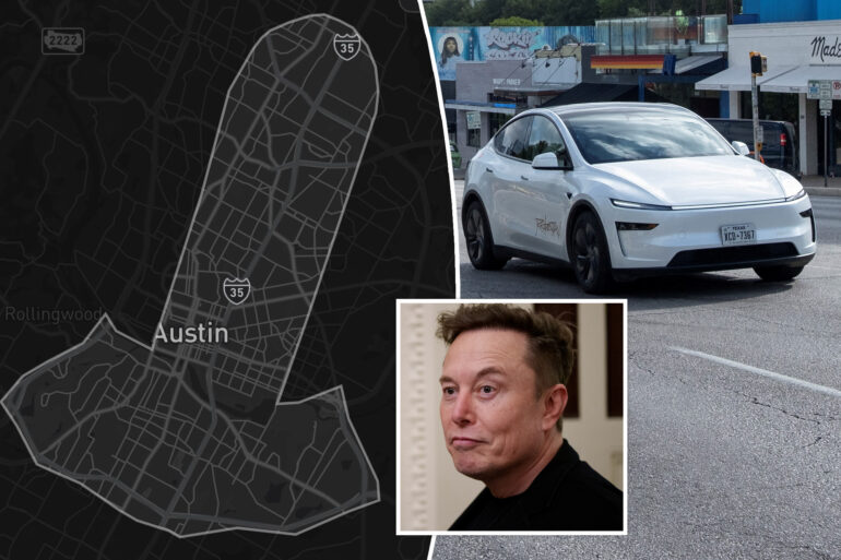 Science & tech: elon musk unveils penis shaped map of tesla