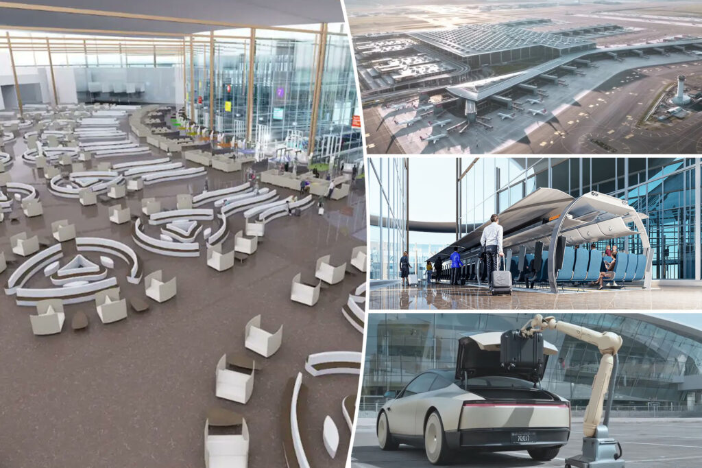 Science & tech: future airport makes major cuts to passenger