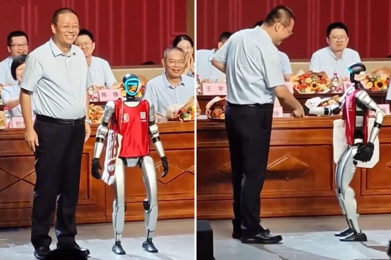 Science & tech: humanoid robot 'graduates' at chinese high school