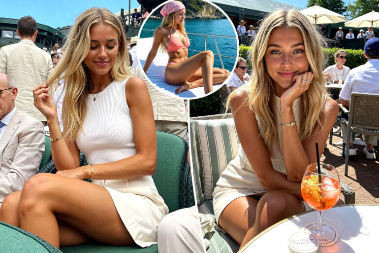 Science & tech: sexy influencer takes wimbledon by storm, leaves