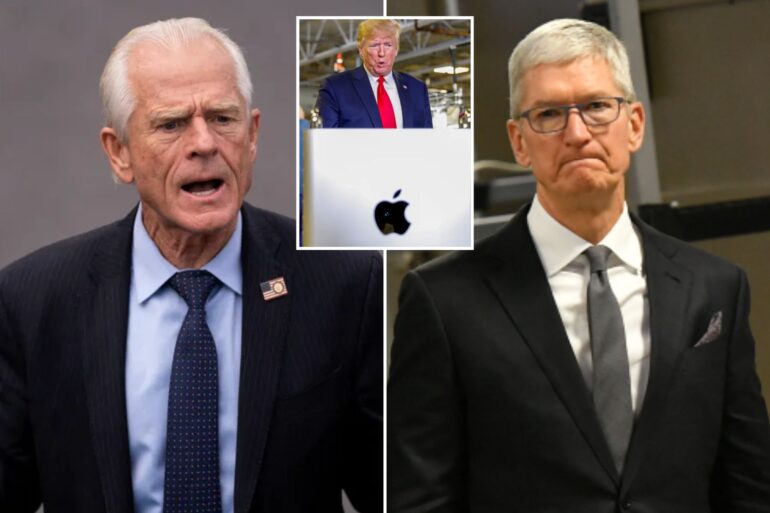 Science & tech: trump advisor peter navarro blasts tim cook