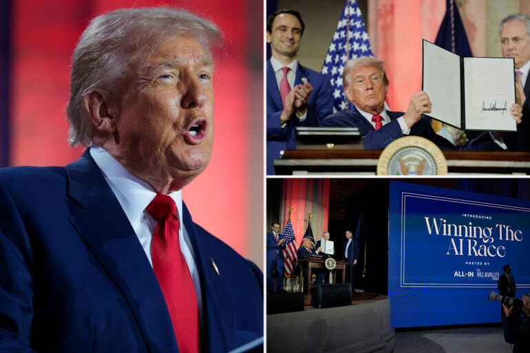 Science & tech: trump targets ‘woke ai’ in series of