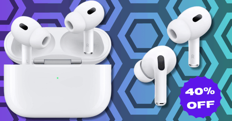 Travel & lifestyle: the apple airpods pro are 40% off