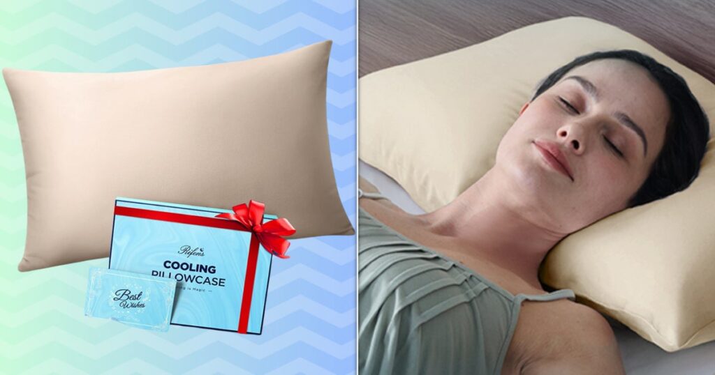 Travel & lifestyle: the ice cooling pillowcase works wonders for