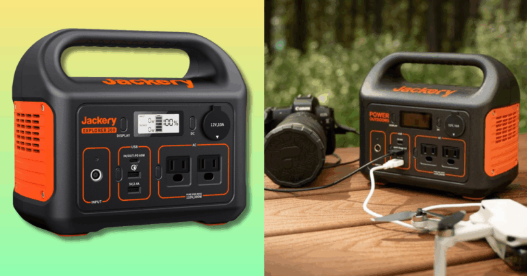 Travel & lifestyle: the jackery portable power station on sale