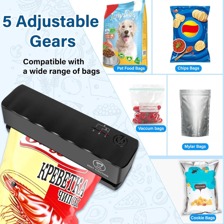 This bag sealer can handle plenty of thicknesses.