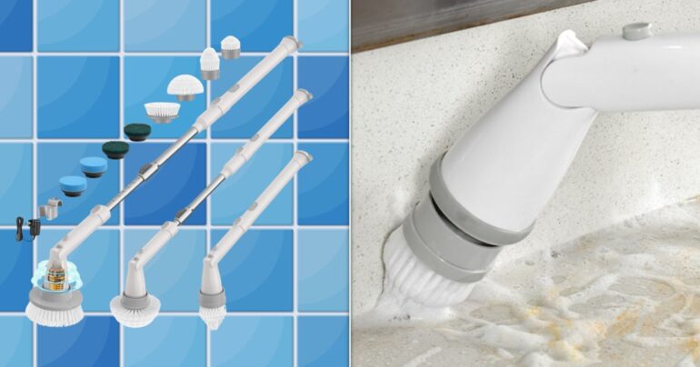 Travel & lifestyle: this electric spin scrubber is under its