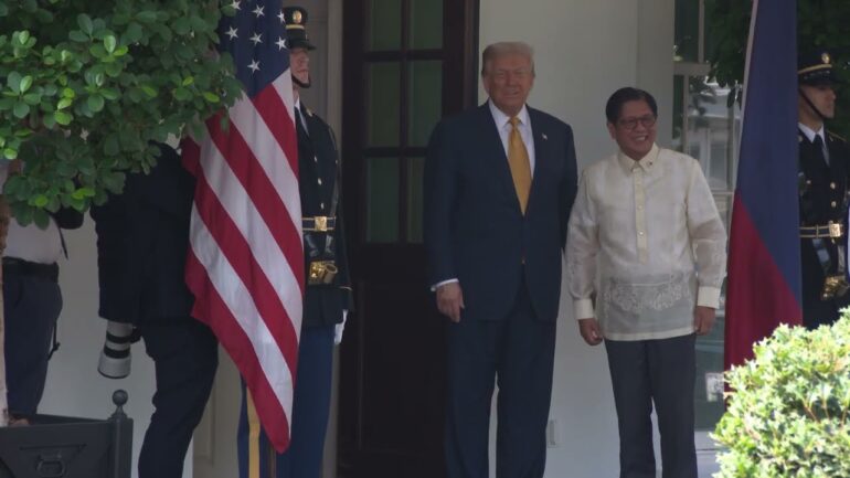 President Trump Greets the President of the Republic of the Philippines, July 22, 2025