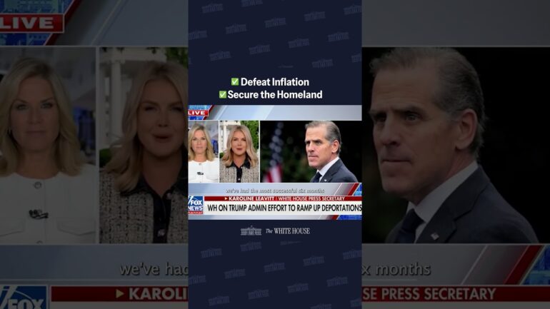 Press Sec Karoline Leavitt: "The President has delivered on his two core campaign promises..."