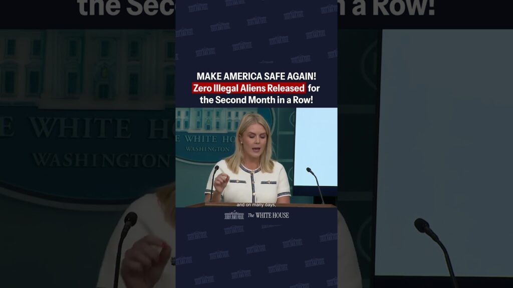 Press Sec: "There were...ZERO illegal aliens released..."