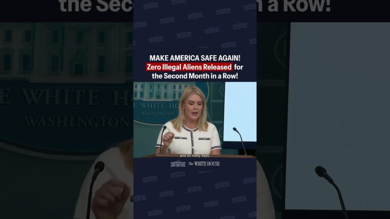 Press Sec: "There were...ZERO illegal aliens released..."