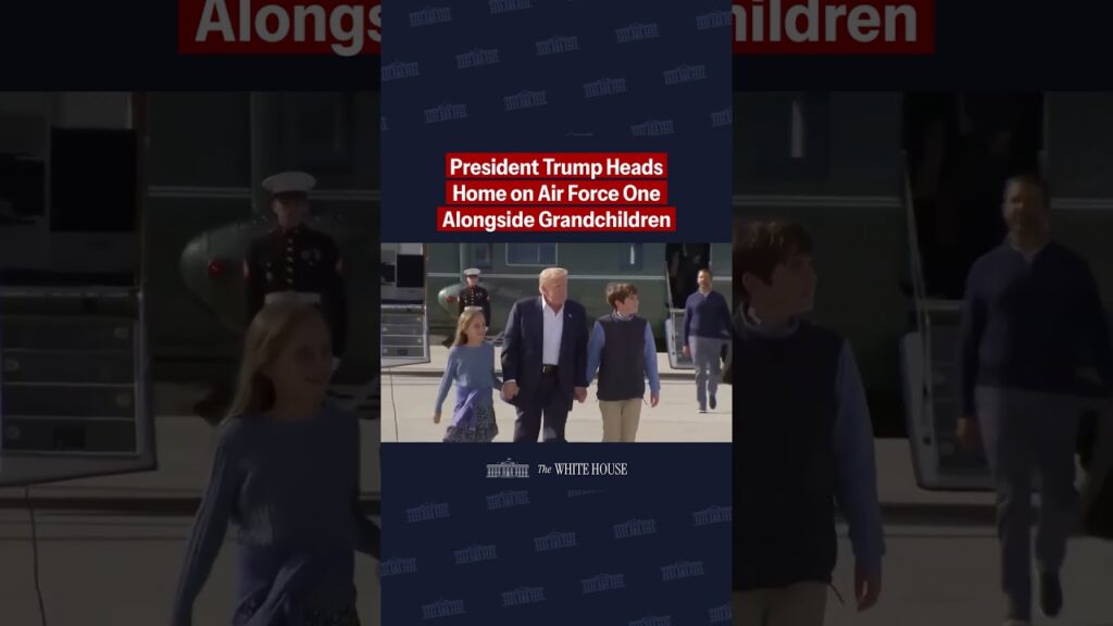 Trade deals & peace deals, but at the end of the day will always be Grandpa. ❤️