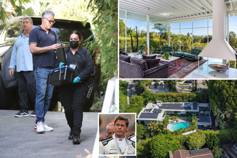 Gossip & rumors: brad pitt's la home bulgarized, four suspects
