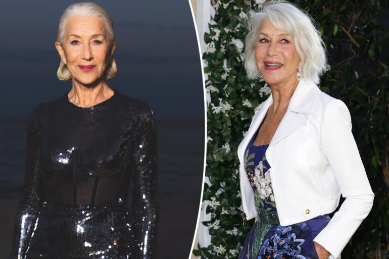 Gossip & rumors: helen mirren, 80, shares why she still
