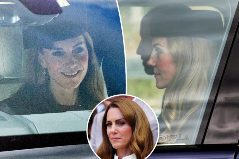 Gossip & rumors: kate middleton shows off blonde hair for
