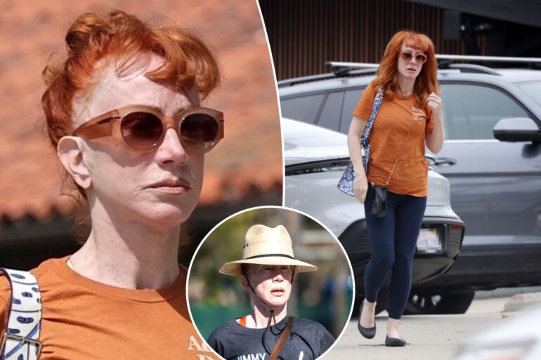 Gossip & rumors: kathy griffin shows off striking new look