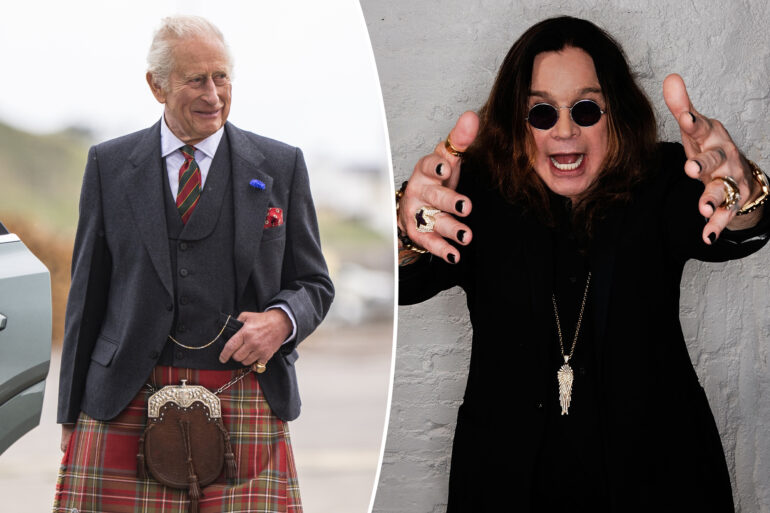 Gossip & rumors: king charles' guards honor ozzy osbourne with