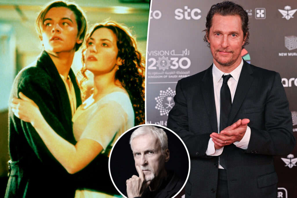 Gossip & rumors: matthew mcconaughey lost ‘titanic’ lead role for