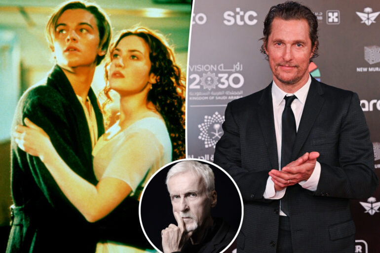Gossip & rumors: matthew mcconaughey lost ‘titanic’ lead role for