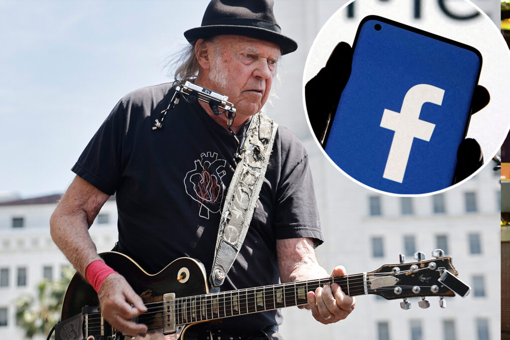 Gossip & rumors: neil young ditches facebook over policies for