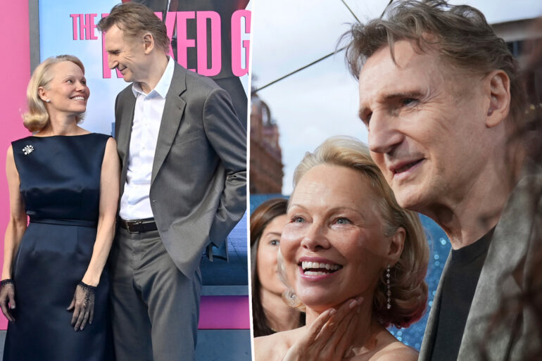 Gossip & rumors: pamela anderson, liam neeson had 'immediate chemistry'