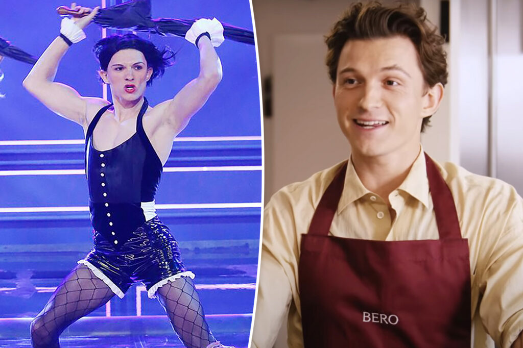 Gossip & rumors: tom holland wore his grandma's fishnets for