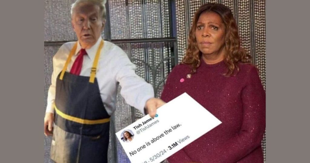 “Let me just say this to ‘Big Tish’ James — We will put your FAT ASS in prison!” * 100PercentFedUp.com * by Noah