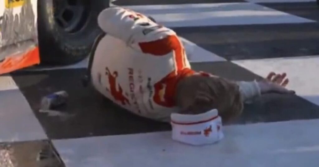 NASCAR Driver Hospitalized After Celebrating Win On Victory Lane * 100PercentFedUp.com * by Danielle