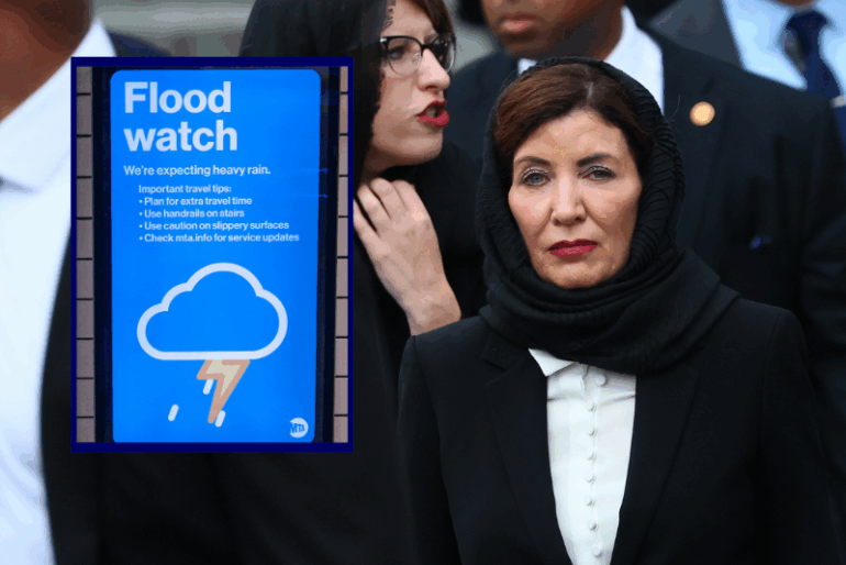 N.Y. Gov. Hochul declares State of Emergency, citing heavy rain and heightened risk of life‑threatening flooding – One America News Network