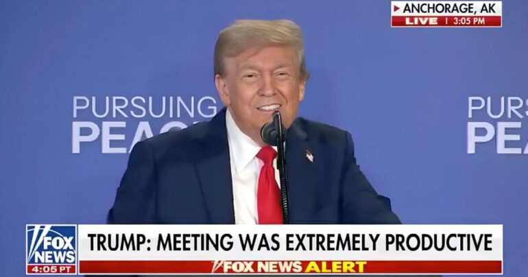Trump/Putin Announce “Many Points Agreed To” But No Deal Yet…Trump Invited To Moscow * 100PercentFedUp.com * by Noah