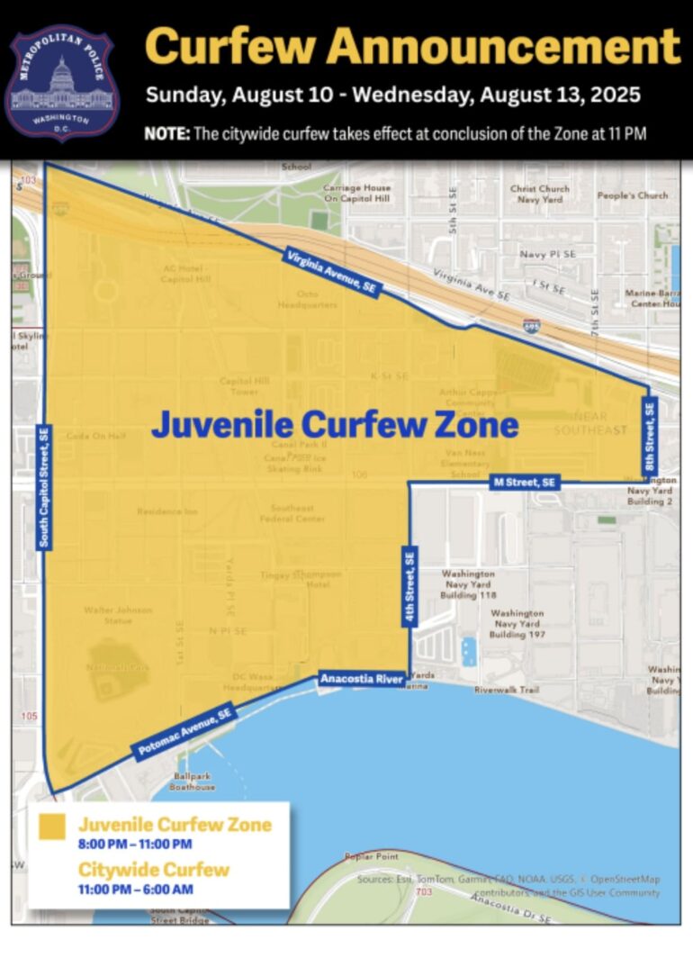 Washington D.C. Police Issue Curfew For Juveniles * 100PercentFedUp.com * by Danielle