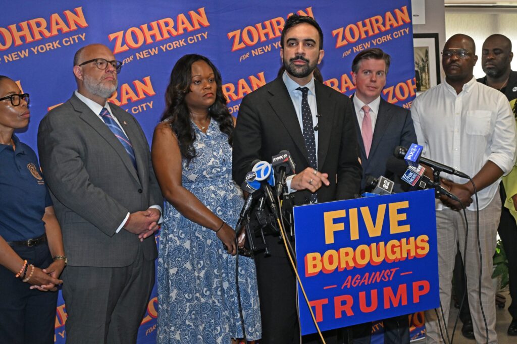 Politics: brooklyn democratic party hacks support of zohran mamdani is